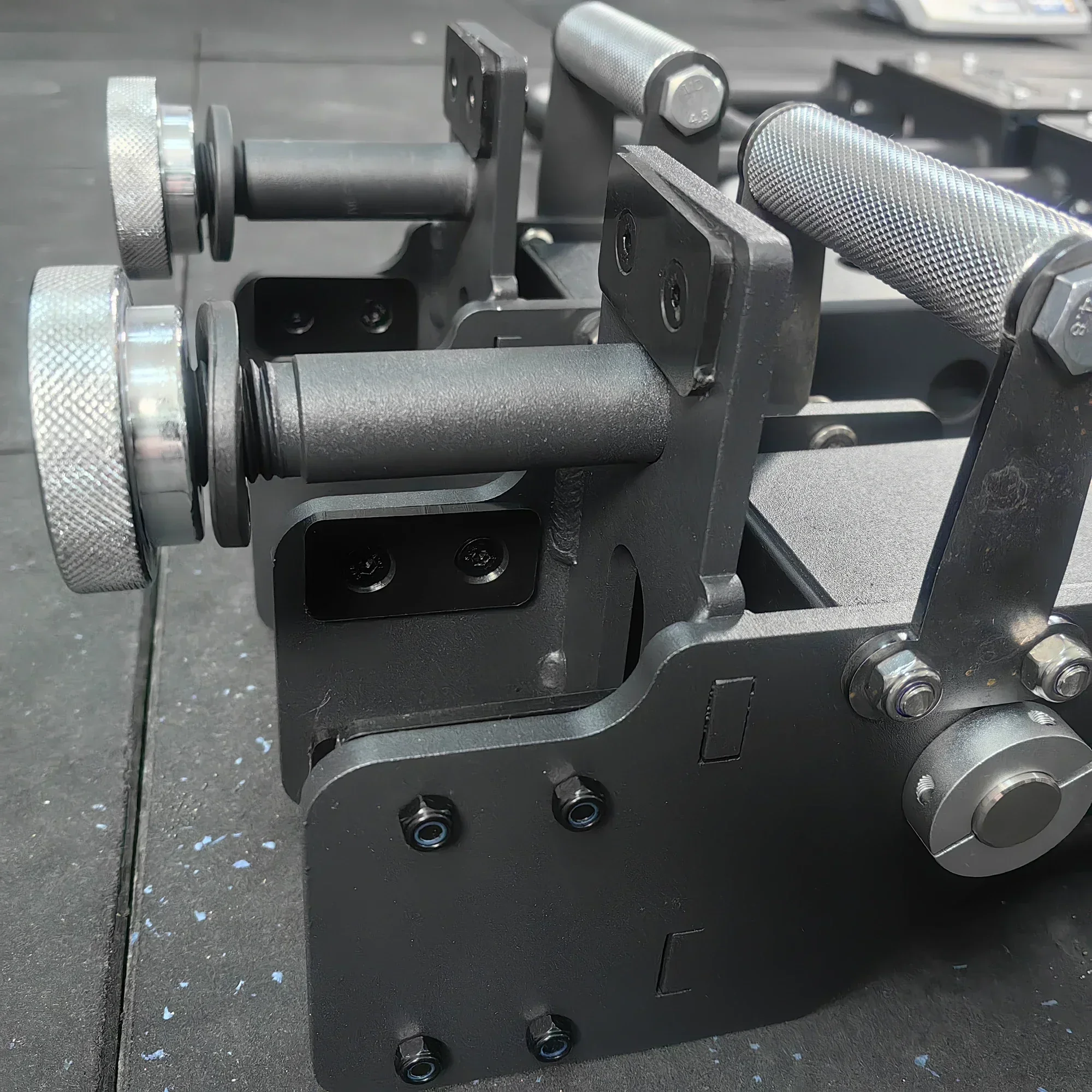 cross-border Frame Accessories Double Push Arm Quick Release (75MM mm Square Tube 26mm Hole Applicable)