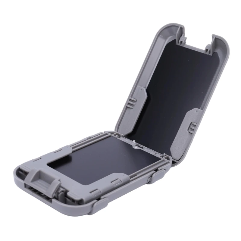Locking Card Case with Wireless Card Shielding Structure, Hard-Shell Money Clip Wallet for