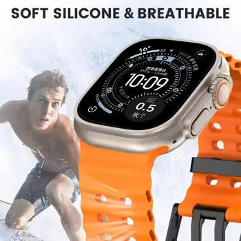 10 best sales Bracelet Apple Watch Ultra Ocean - №8