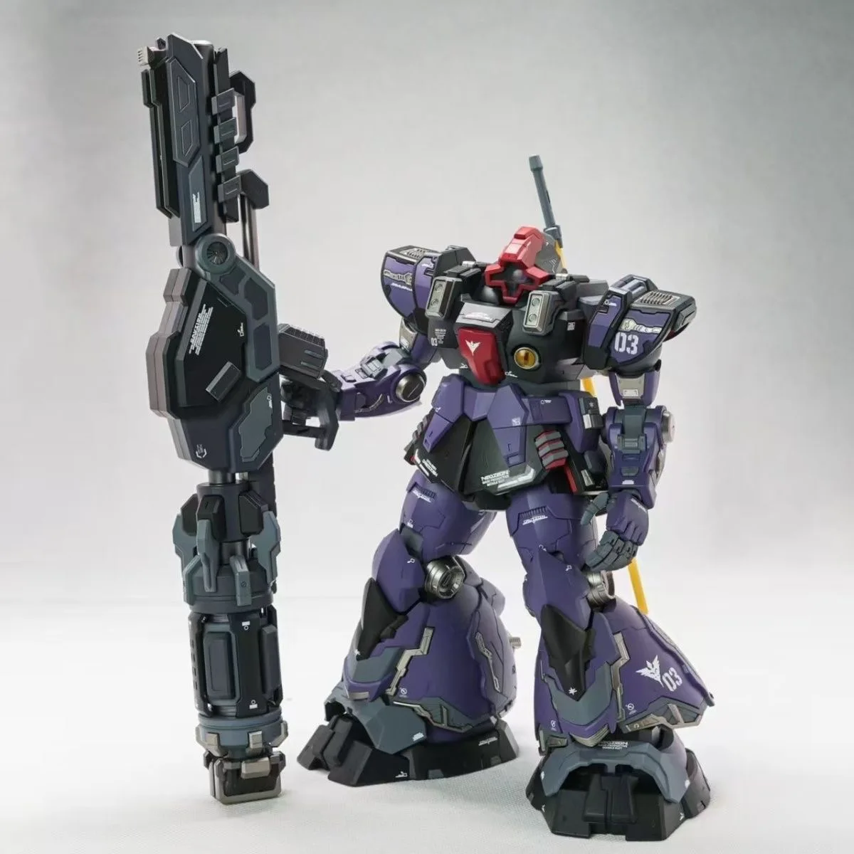 

Qianhui Model Tianmo Rick Dom, 1/100 Scale, Assembly Mecha Model, Gift-Ready