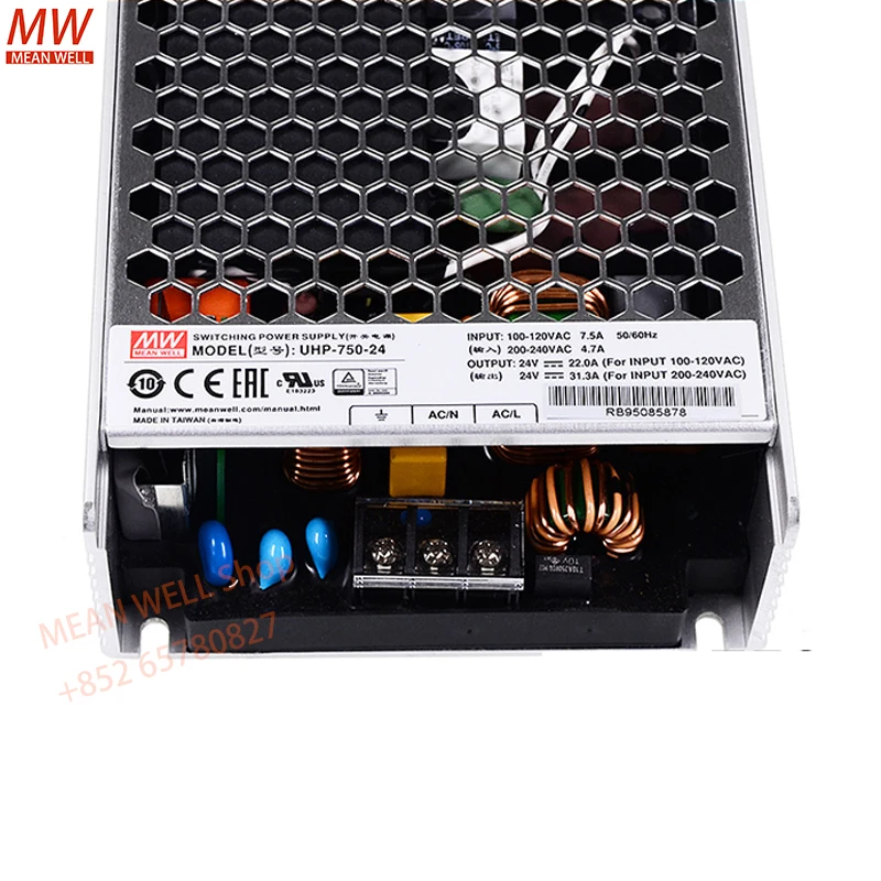 MEAN WELL 750W Slim Type with PFC Switching Power Supply UHP-750-12 UHP-750-24 UHP-750-36 UHP-750-48