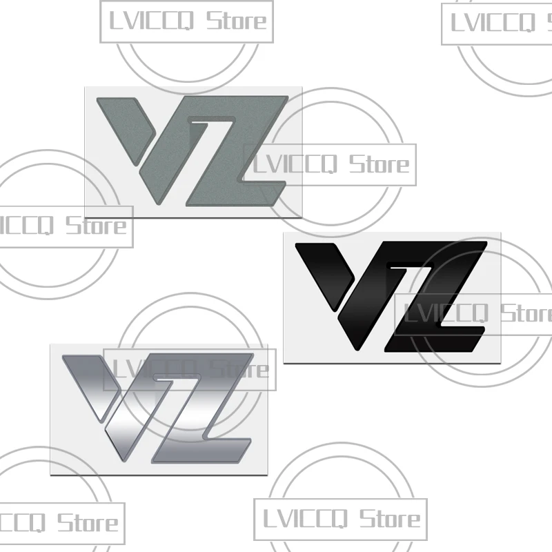 Car Emblem 3D Metal VZ VZ5 Badge Logo Body Decals Sticker For Seat Alhambra Ibiza MK2 MK3 Leon FR Cordoba Cupra Arona Ateca 300