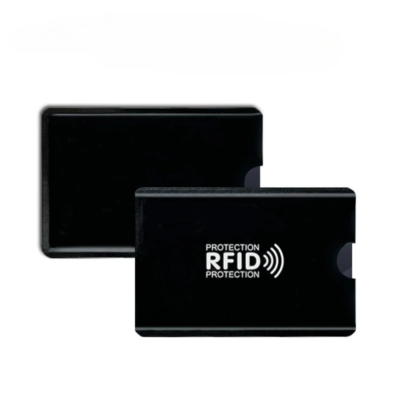 10Pcs Anti-theft Card Cover Anti-demagnetization Protection Cover RFID Card Cover Anti-demagnetization Shielding Signal