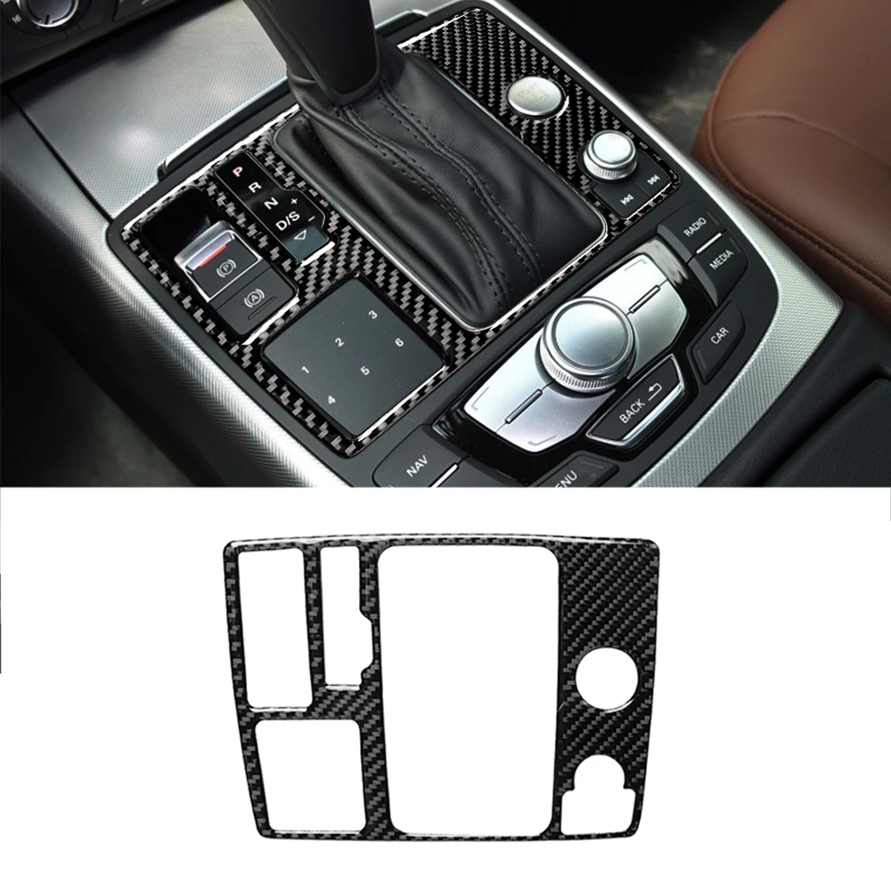 

For Audi A6 S6 C7 A7 S7 4G8 2012-2018 Engine Start Stop Switch Button Panel Decoration Cover Trim Sticker Decal Car Accessories