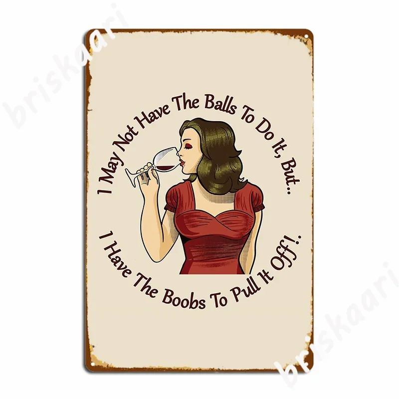 الفتيات السيئات تفعل ذلك بشكل أفضل ملصق لوحة معدنية مخصصة جدار حانة ملصق تين تسجيل الملصقات