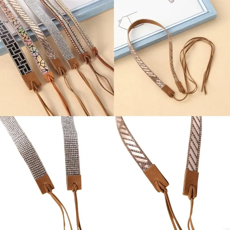 Decoratieve hoedbeltjes riem voor westerse en fedoras hoeden vervangen