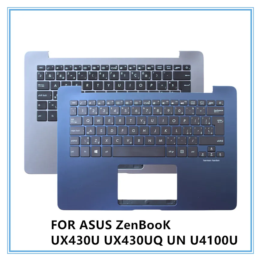 New Palmrest Keyboard With Backlit For ASUS ZenBooK UX430U UX430UQ UN U4100U Laptop Palmrest Upper Cover With US/TR/GR Language