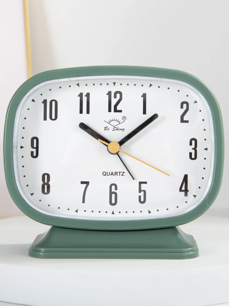 

Simple Big Word Wake up Alarm Clock Elderly Student Children Desk Clock Bedroom Bedside Living Room Desktop Win Shuo