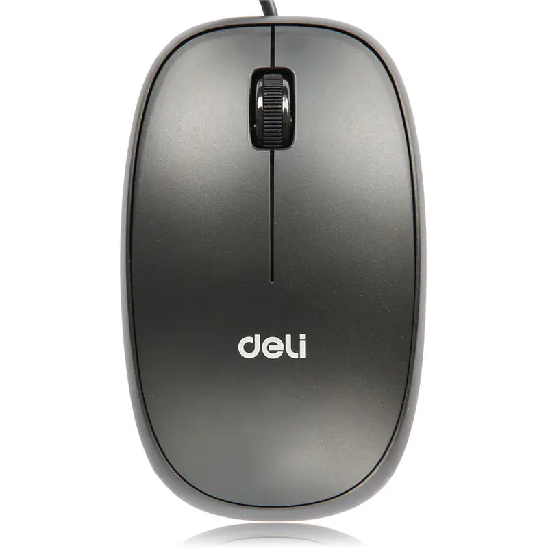 

Deli Wired USB Mouse for Notebook and Desktop Computers USB Office Quiet Ergonomic Practical Convenient