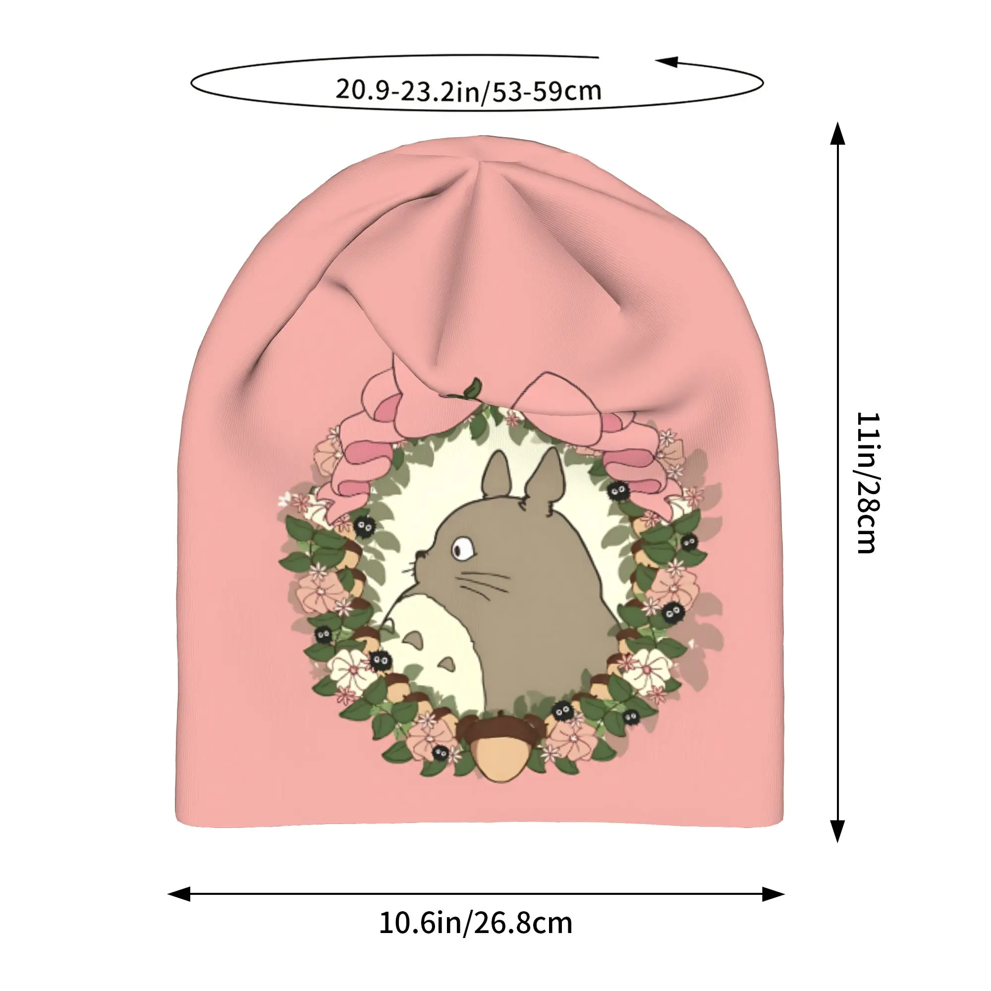 Gorros   Outdoor Hats Anime My Neighbor Totoros Thin Hat Bonnet Hipster Skullies Beanies Caps Men Women's Earmuffs