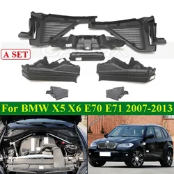 CAPQX Engine Heat Shield Firewall Compartment Partition For BMW X5 X6 E70 E71 2007-2013 Engine Upper Compartment Partition Panel