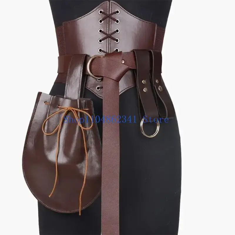 5SD MEDIEVAL CALL CINTURA PELLE CINTURA BASSA IN BOTO POTION BOTTO HALLOWEEN CASSIONI STRADA PACCHETTA LATULE ACCESSI