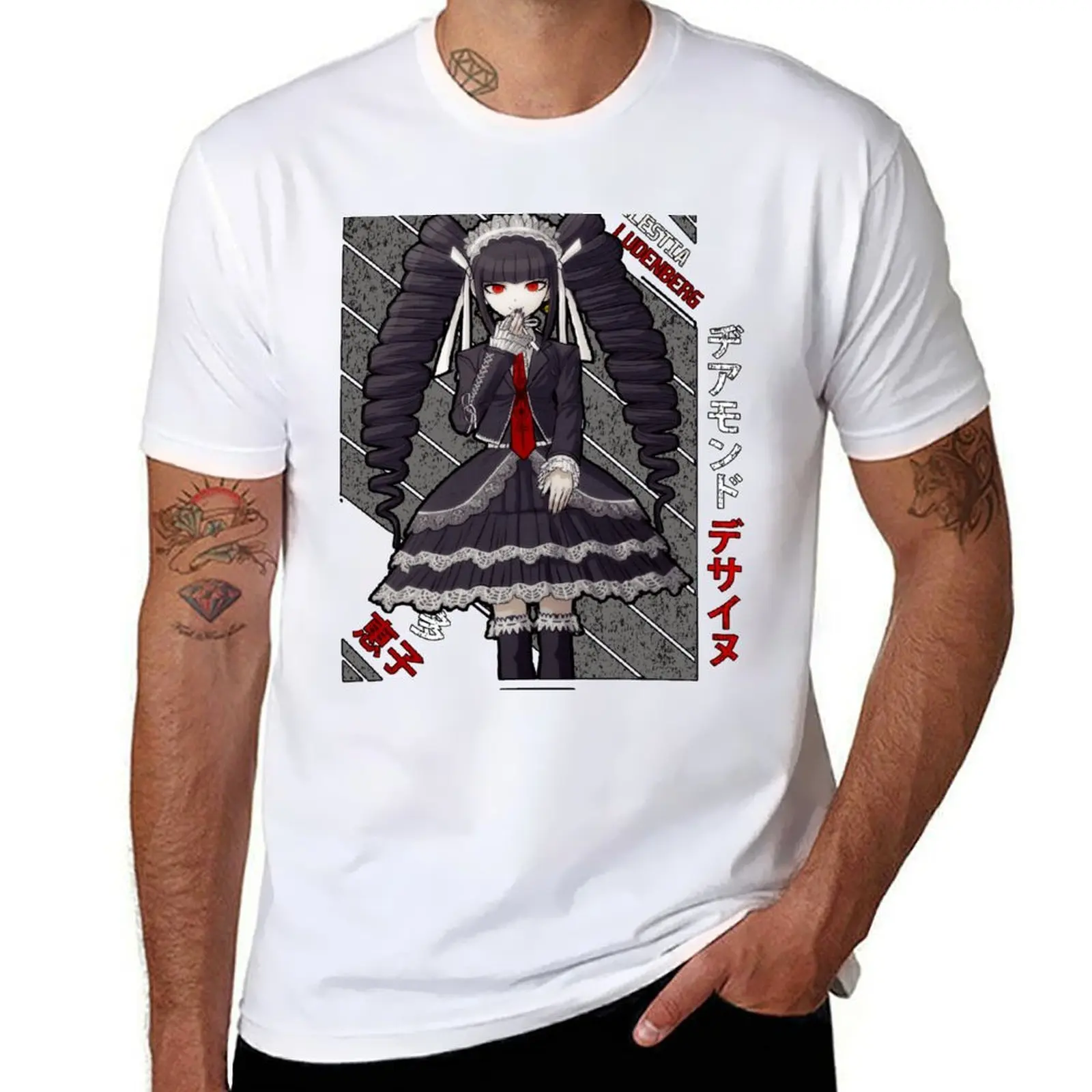

Celestia Ludenberg - DanganRonpa T-Shirt t shirt for man 100 percent cotton graphic t shirts for man T-Shirt