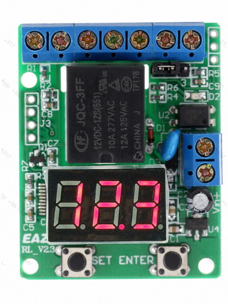CT1.1 Digital display count control relay module switch or voltage signal count control timing action