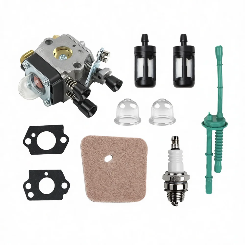Garden Power Tool Carburetor Air Fuel Filter Primer Bulb Gasket For Stihl FS38 FS45 FS55 FS85 Brush Mower Spare Upgrade