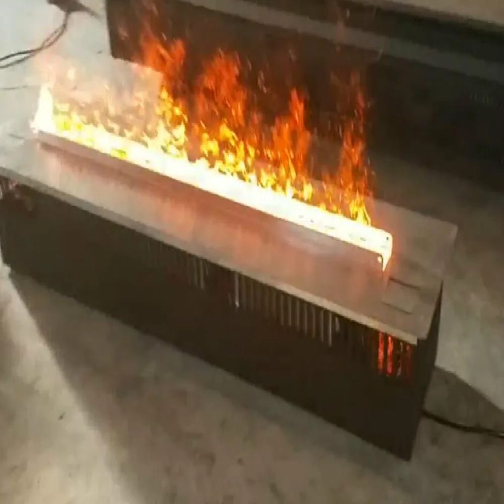 집 또는 별장은 길이 1000mm의 정말 화재 3D 수증기/증기 전기 벽난로를 가지고 있습니다.