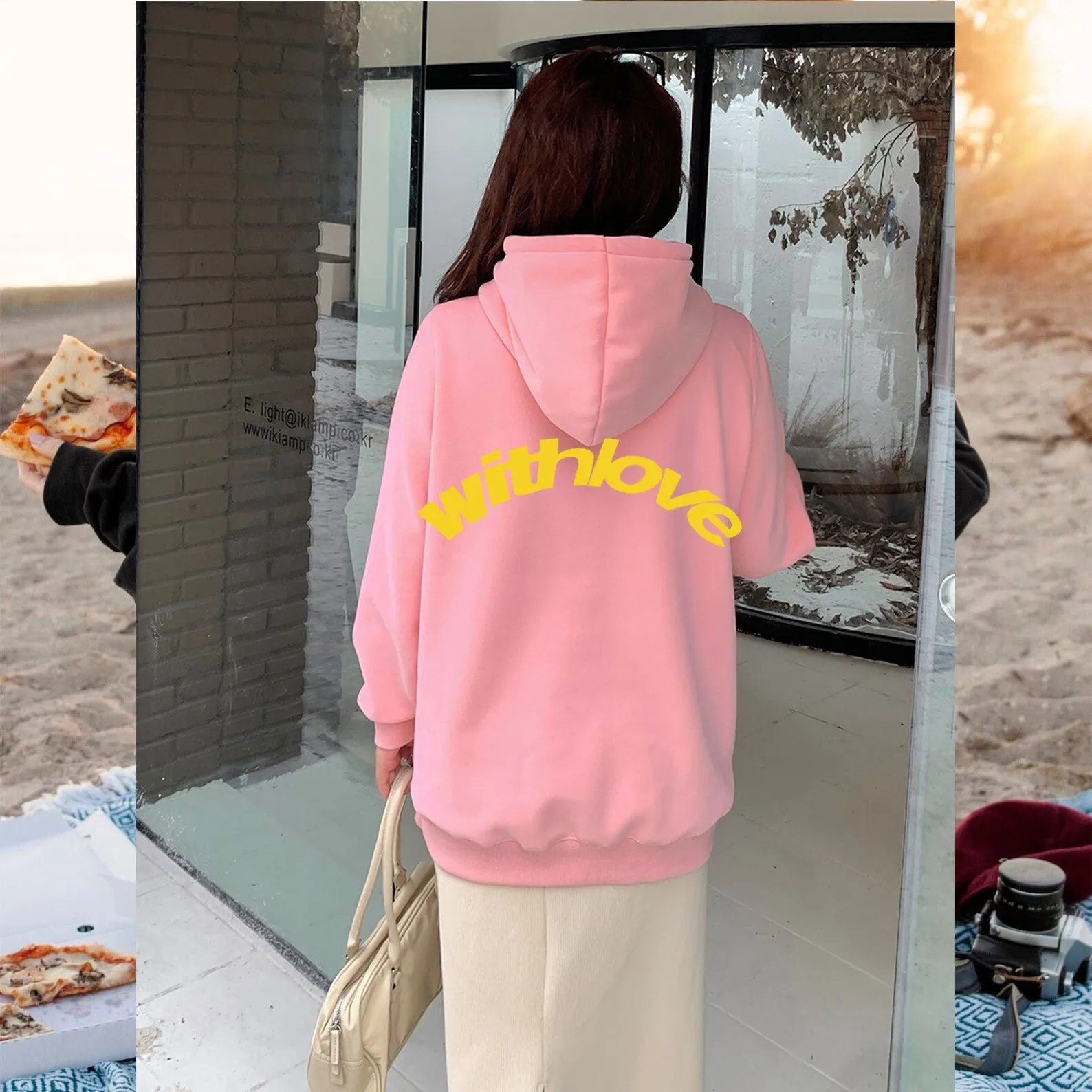 

2025 New School Season Retro Casual Letter Print Fashion Brand Hoodie Fashion High Quality Jumper Street Wear Sportswear Unisex