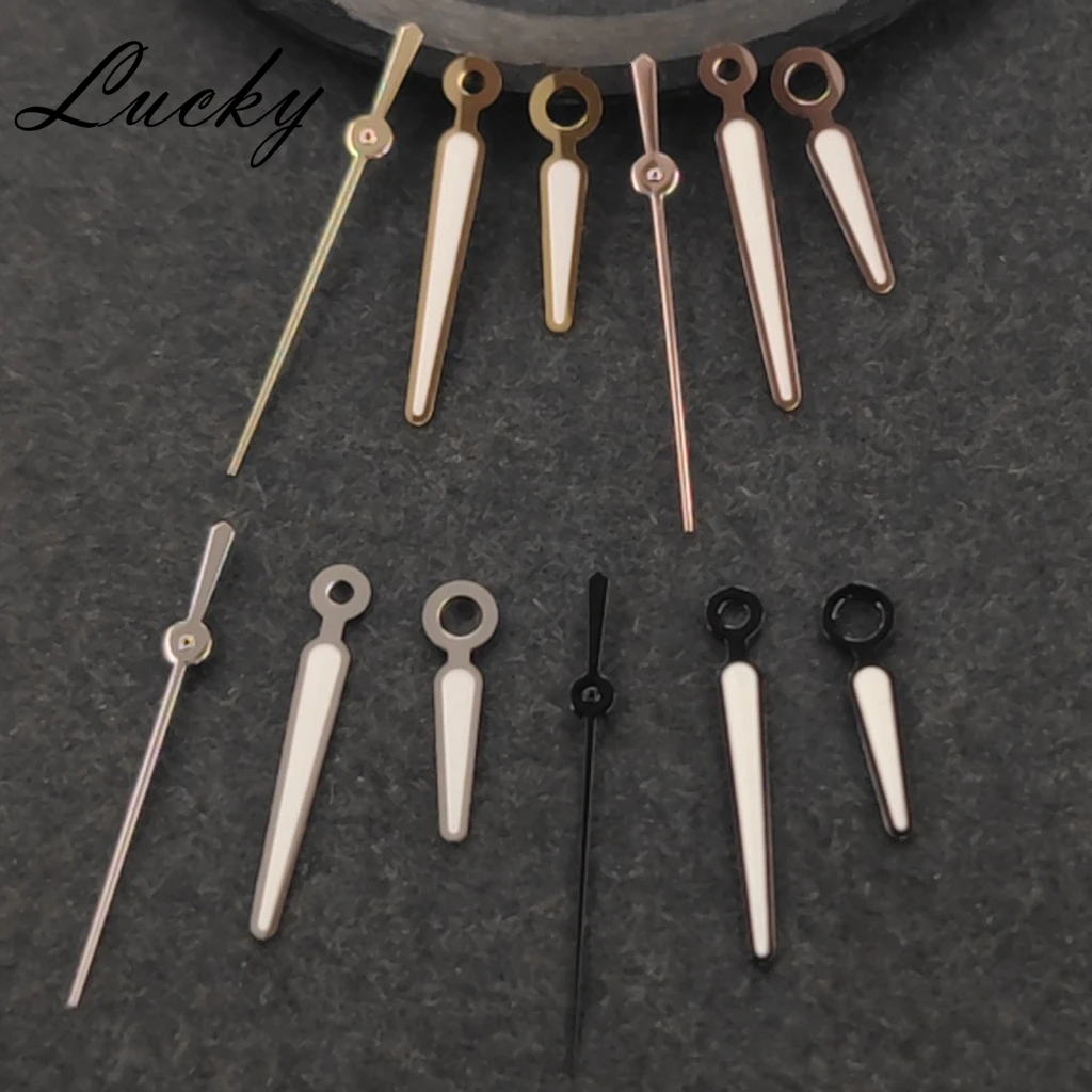 NH35 Hands Green Luminous For NH34 NH35 4R35 NH36 4R36 7S36 Movement Watches Pointers Silver/Black/Gold Watch Hands ﻿
