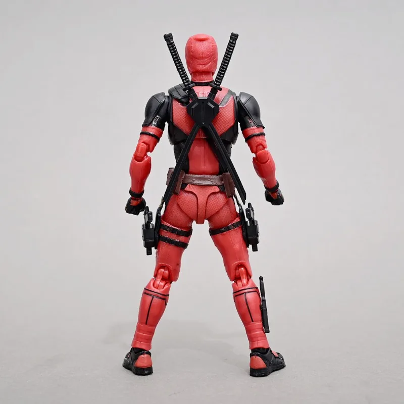 Figuras de Anime Deadpool de 18cm, versión de película x-men Deadpool Wolverine, figura de acción de PVC, modelo de colección móvil, juguete, regalo de cumpleaños