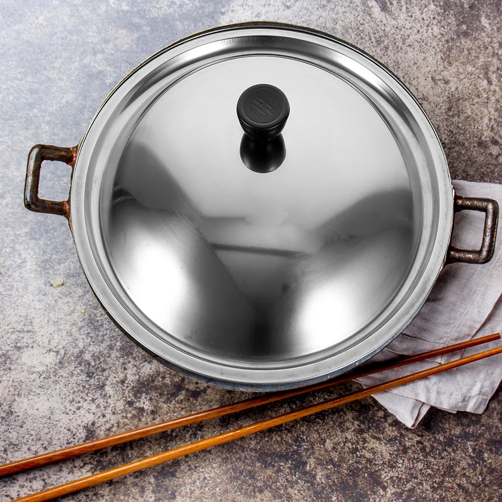 Cooking Pot Cover Skillets Lid 3200X3200X450CM Stainless Steel Universal Pan