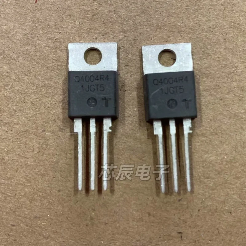 10pcs Genuine, brand-new Q4004R4 imported bidirectional thyristor, through-hole Q4004R