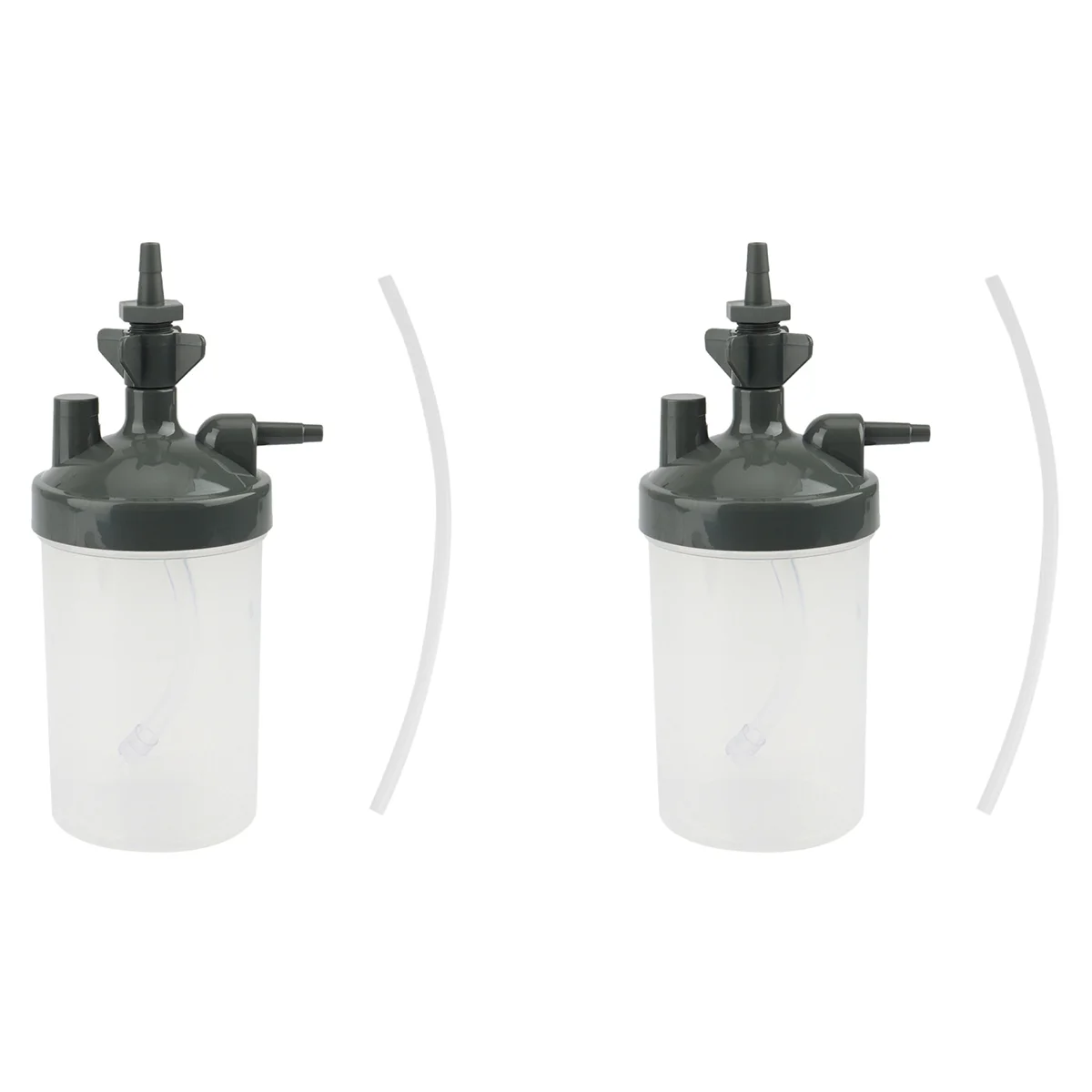 زجاجات مرطب مولد الأكسجين ABUD-2X، بديل عملي لمرطب الأكسجين القابل لإعادة الاستخدام، بلاستيك متين أ