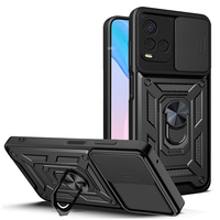 Shockproof Armor Phone Cases For VIVO V21E V23E v25E Y31 Y33S Y51 Y91 Y20S Y21S y15s y76s y16 y35 y55 y75 Y36A Ring Holder Cover