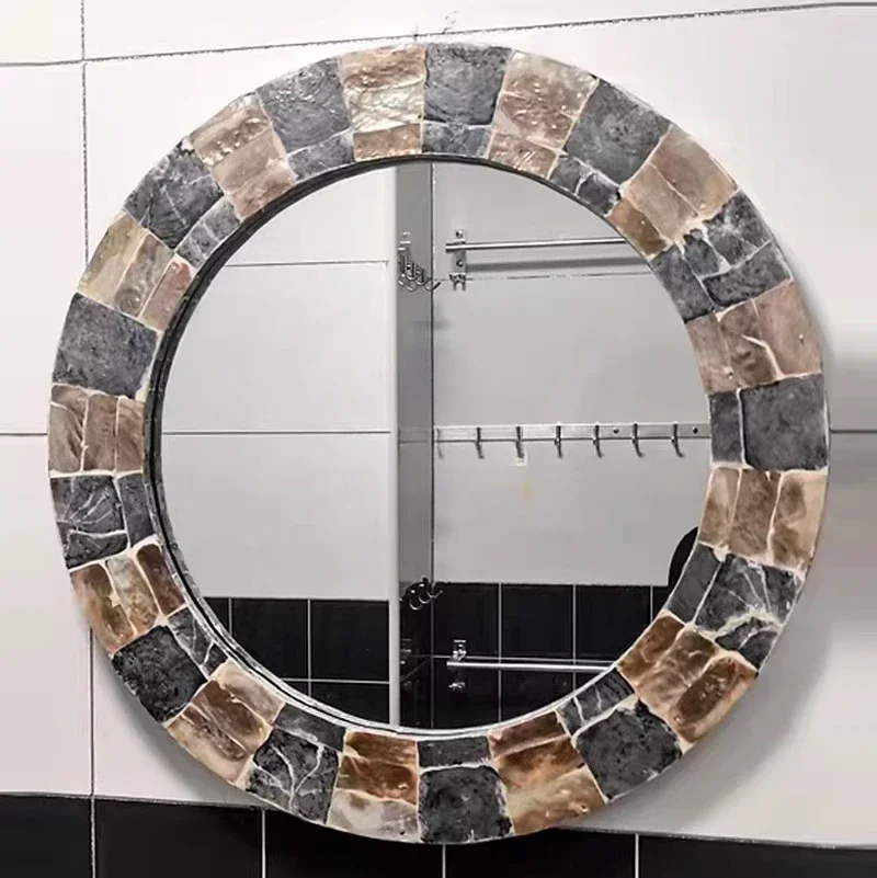 

Декоративное зеркало, настенное украшение для спальни, небольшой внешний вид, увеличивает всего тела, украшение для спальни, настенное художественное зеркало