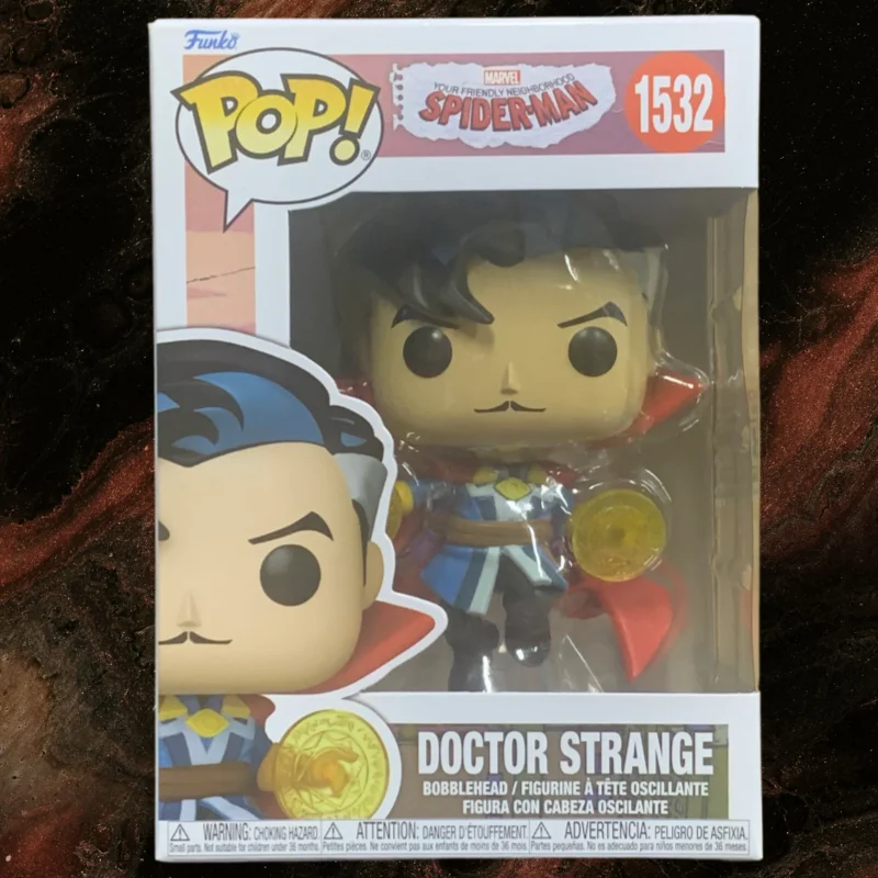 

Marvel Funko Pop комиксы и супергерои доктор странный (уротирующий) периферийные фигурки игрушки для мальчиков подарок коллекционные украшения