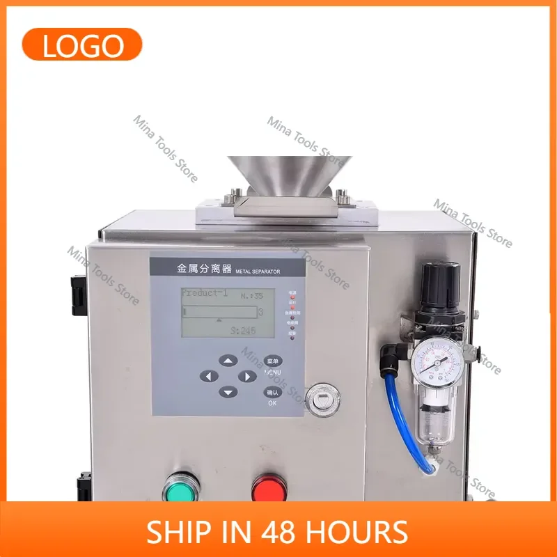 Most Popular High Sensitivity Metal Separator Machine with LED Screen and Easy Operation for Plastic and Metal Separation