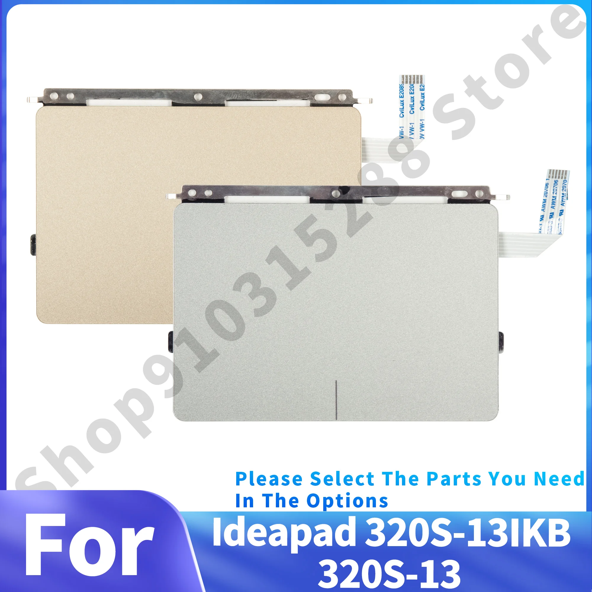 Touchpad For Ideapad 320S-13 7000-13 320S-13ISK 320S-13IKB Gold/Silver Parts Repair 13inch