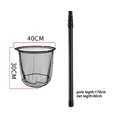 1.7m Pole 0.4m Net