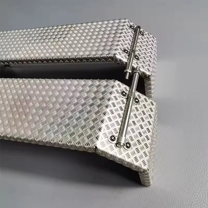 Metal Biaxial Anti-skid Pattern Fender for 1/14 Tamiya RC Truck Car Scania 770S BENZ 3363 VOLVO FH16 MAN Diy Parts Toys