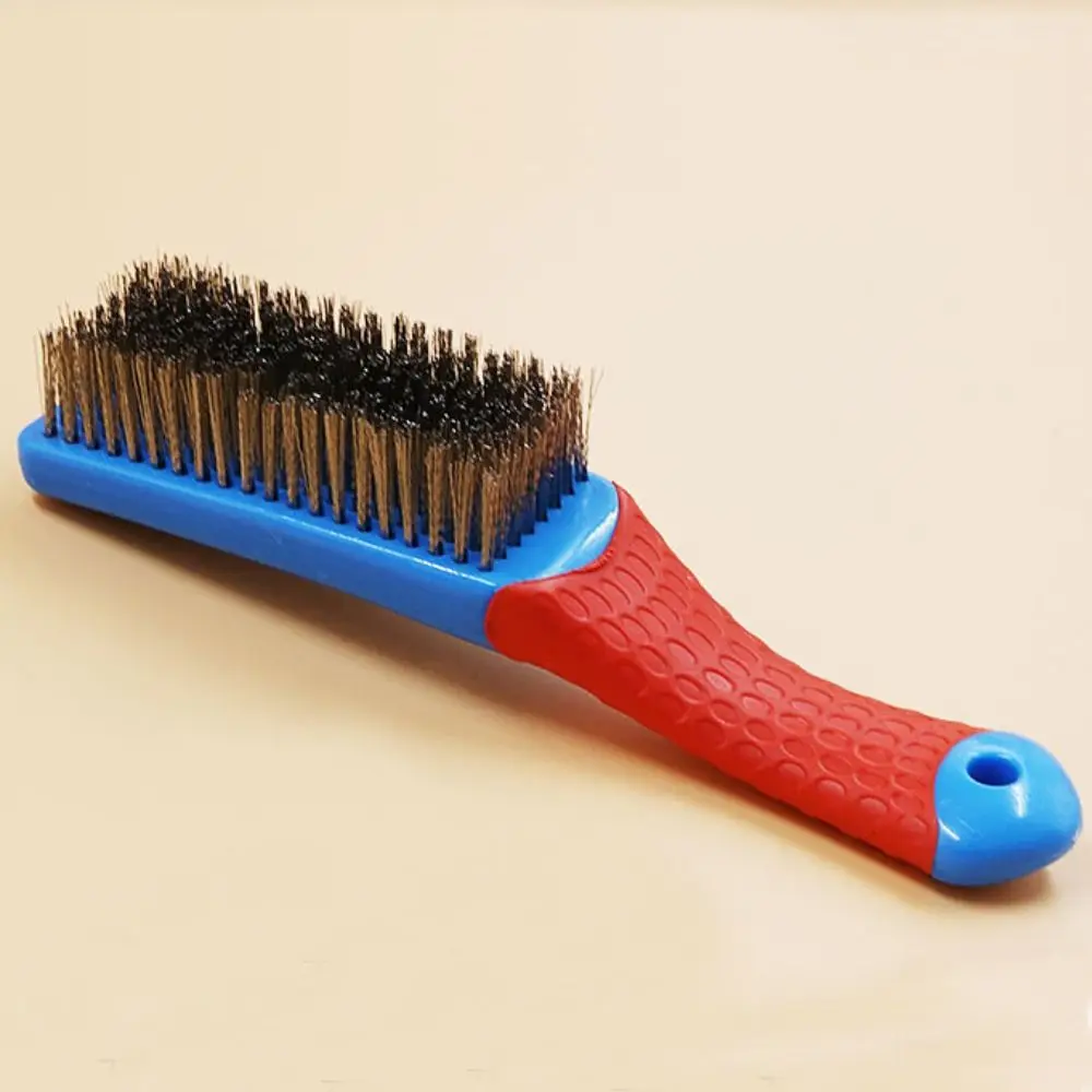 Handle Brush Wire Welding Cleaning Tools For Solder Flux Paste Residue Professional