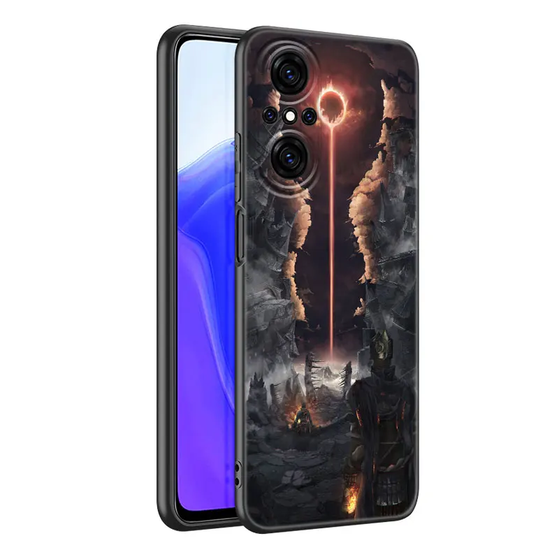 Bloodborne Game Telefoon Case Voor Huawei Nova 8 9 5T Y60 Y90 Honor X9 30 30S 50SE 60 70 Mate 20 40 Pro 10 Lite Plus TPU Zwart Cover