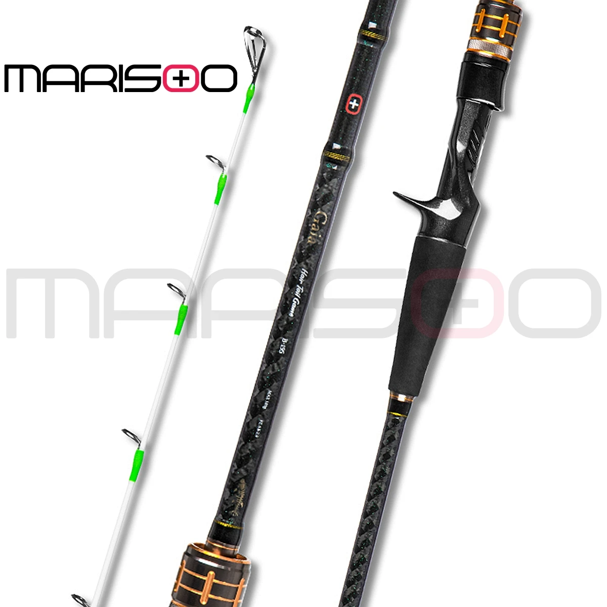 

MARISOO GAIA High Carbon Fiber Lure fishing Rod 28 Tuning for Sea Swordfish /185cm/195cm