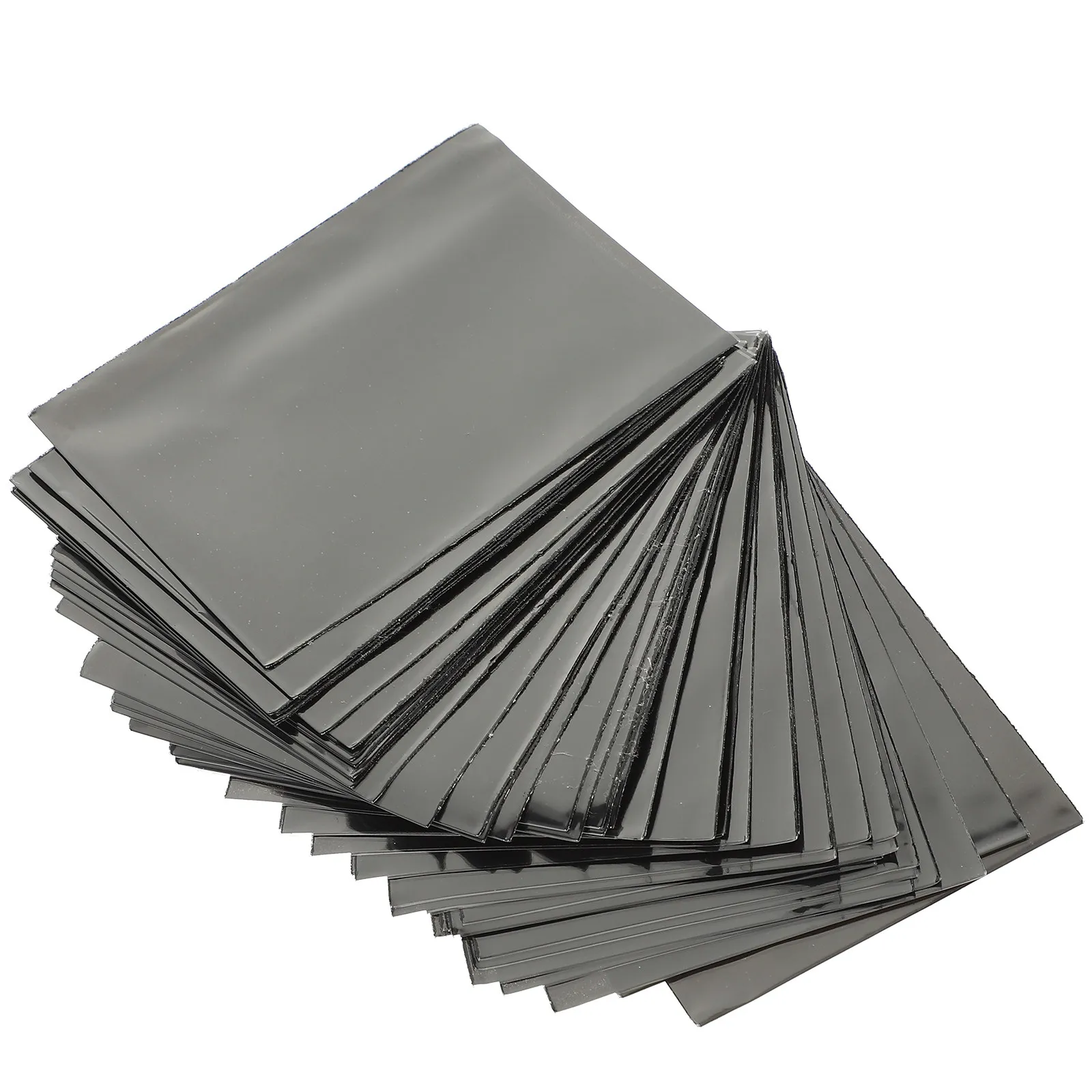 Trading Card Sleeves 50 Pack Clear Thin Card Protectors Anti Scratch Covers for Game Photo Album Deck