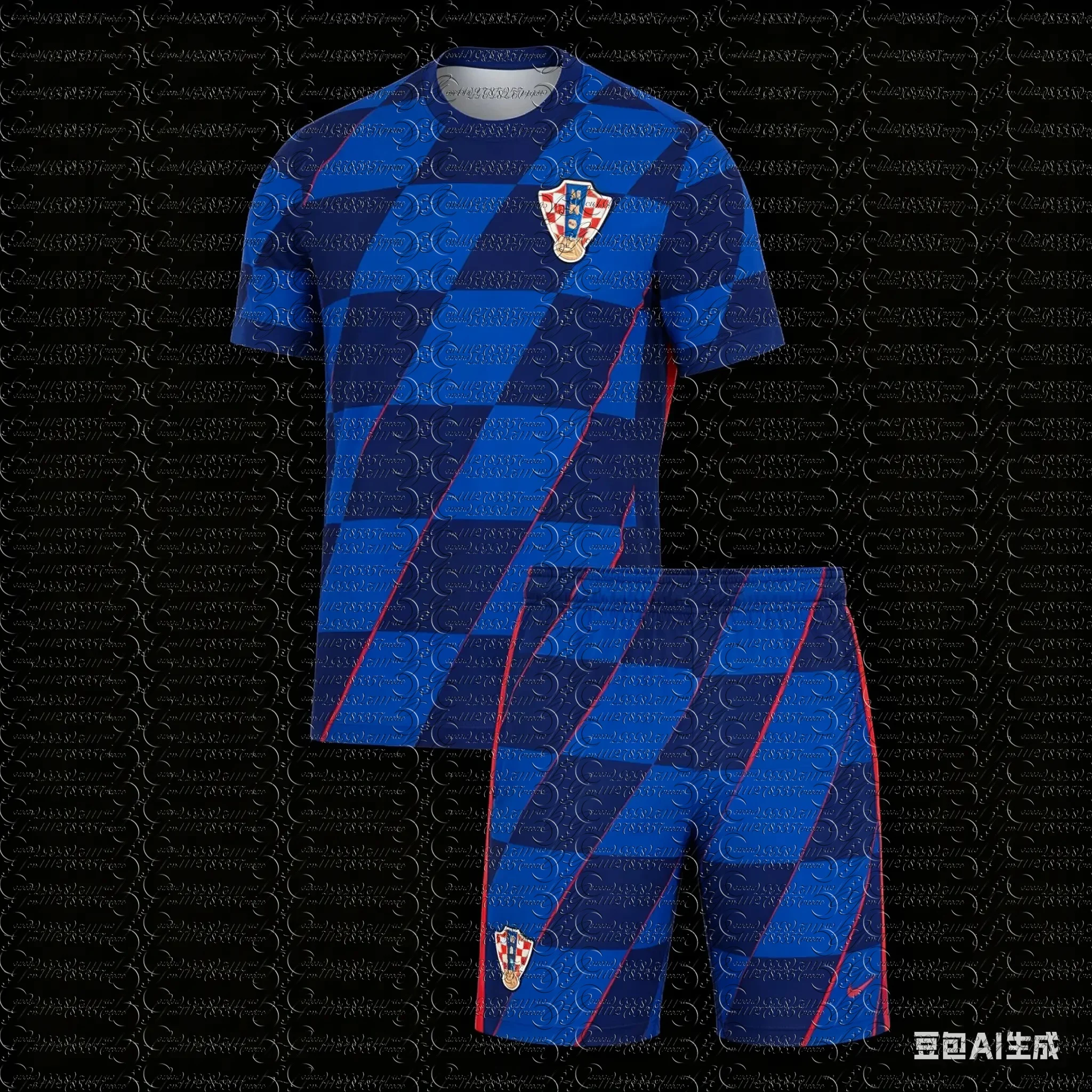 Summer Parent-child Outfit Breathable Sports Short Sleeve T Shirts HD Prints Ideal Jersey Fan Retro Tops Football Shirt for Fans