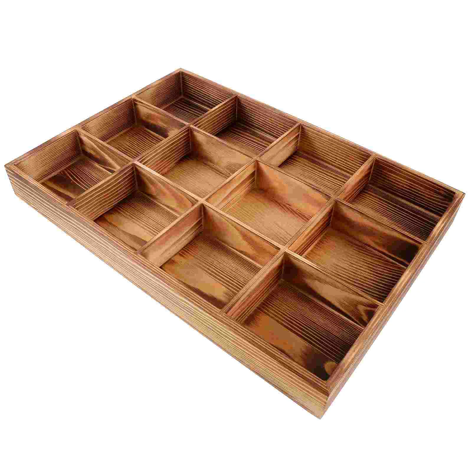 Wood Tea Bag Holder Tea Bag Organizer Coffee Candy Storage Box Sugar Packets Container Dispenser