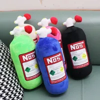 2024 NOS Nitrous Oxide Bottle New Plush Toys Pillow Stuffed Soft Turbo JDM Cushion Gifts Car Decor Headrest Backrest Seat Neck