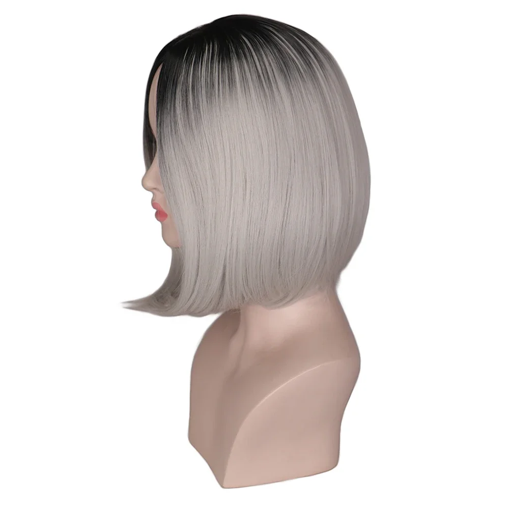 WHIMSICAL W Synthetic Wig Short Bob Hair Wigs 12