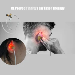 Orelha a laser para zumpanite tinnitus surdez súbita laser terapia relógio earplug irradiação