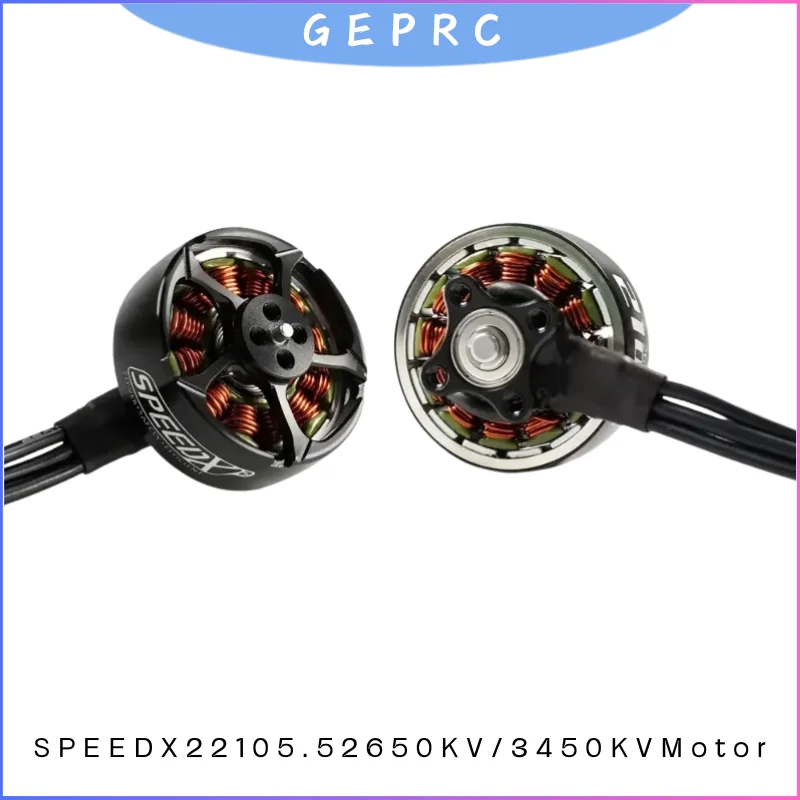 

GEPRC SPEEDX2 2105.5 Двигатель 2650KV 3450KV 3-4S для зубочисток 3-5 дюймов, высокоскоростной радиоуправляемый мини-дрон дальнего действия