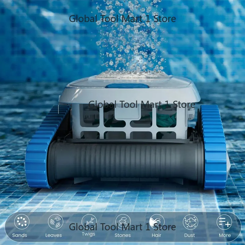 

Cordless Robotic Pool Cleaner AIRROBO PC20 APP Control Automatic Pool Cleaning Tool