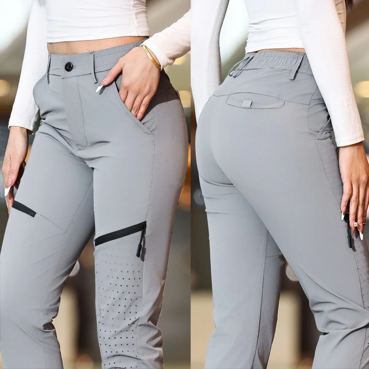 

Мужские летние тонкие спортивные брюки из ледяного шелка, повседневные брюки с прямыми штанинами, дышащие, удобные, легкие, модные