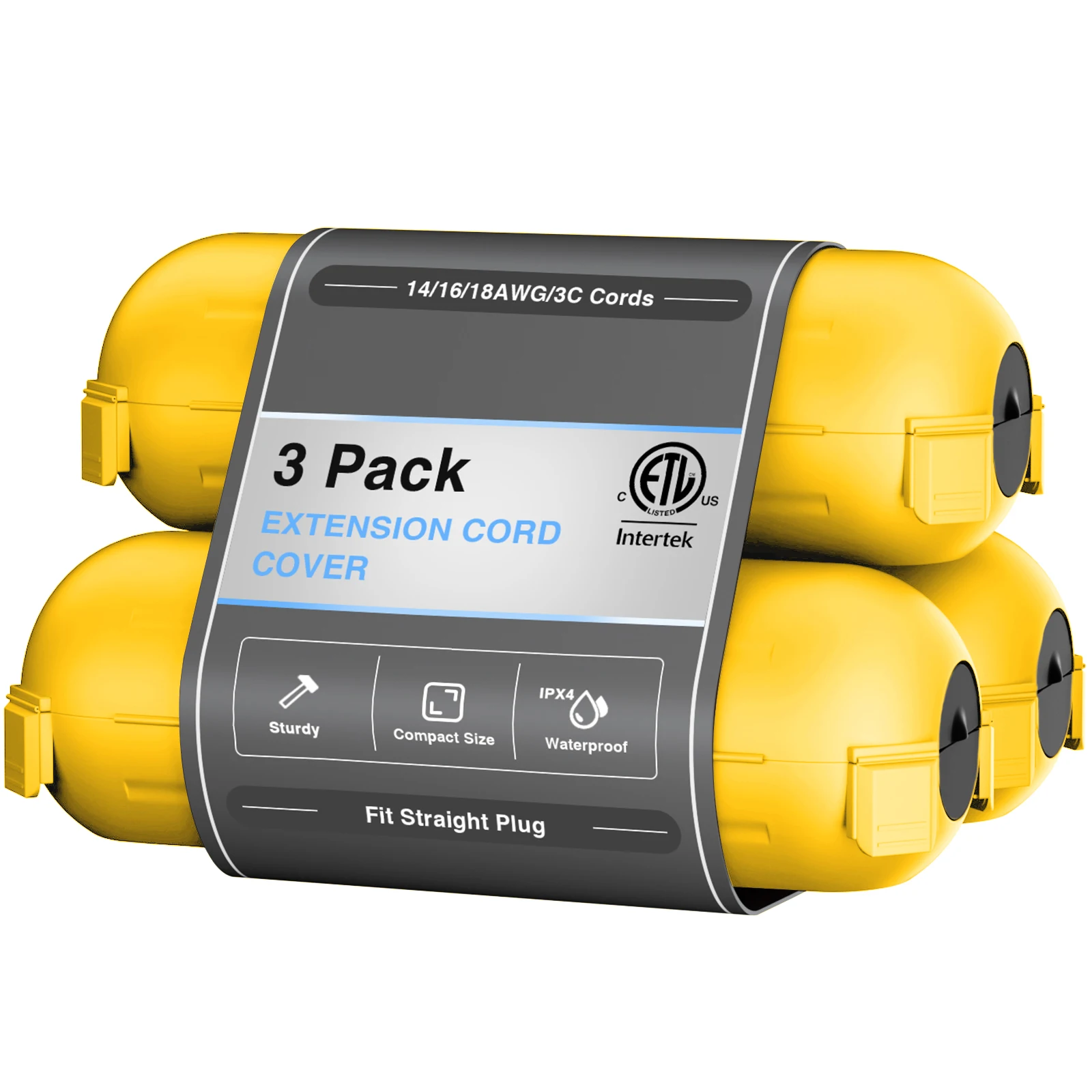 3 Pack Outdoor Exte… - image