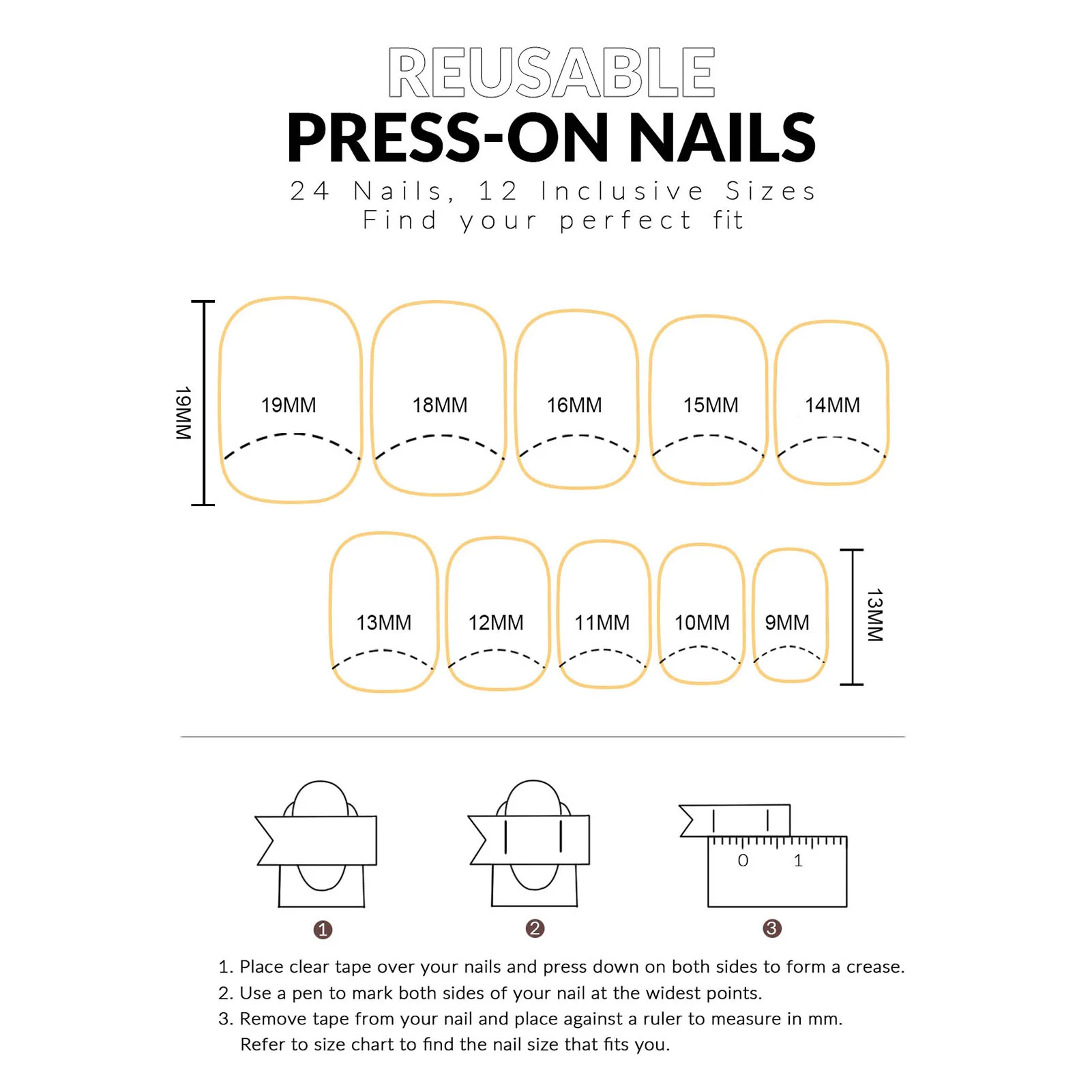 Fake Nails with Heart Setting Durable & Never Splitting Comfort Fake Nails for Fingernail DIY Decoration