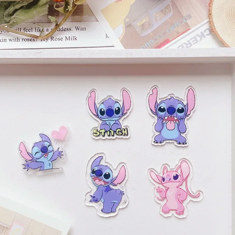 Disney Stitch Kawaii Refrigerator Magnets Cartoon Angel Creative home Decoration Magnetic Patch Kids Birthday Gift