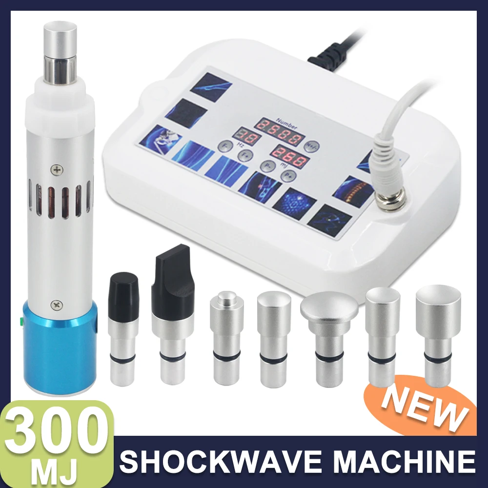 

Аппарат для ударно-волновой терапии 300 мj с 7 головками, лечение ЭД, физиотерапия, ударно-волновое оборудование, облегчение боли, массаж тела