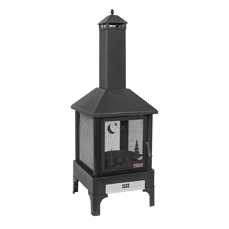 Outdoor stove, firewood, home courtyard, garden, homestay, barbecue, bonfire, fire pit, heating, stove, and tea brewing around